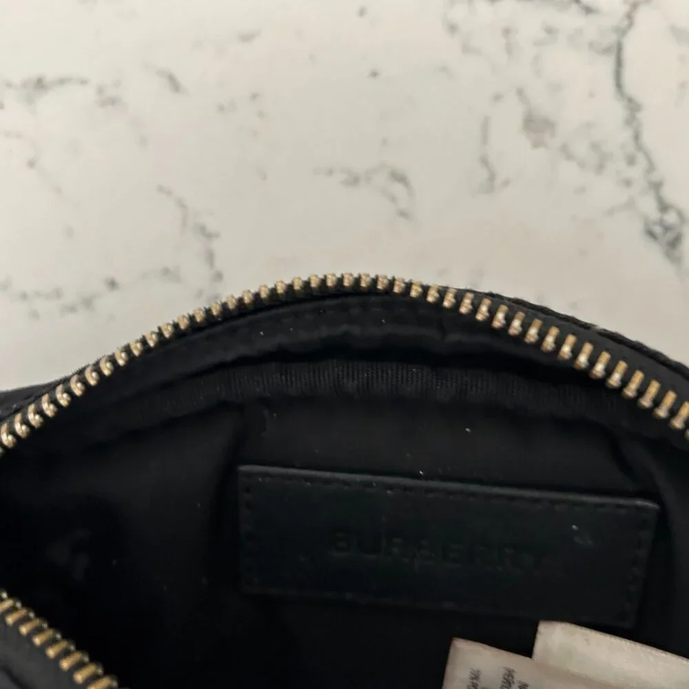 🤎 ♥️ 🖤 Burberry Black Bum Bag / Belt Bag - Picture 8 of 9